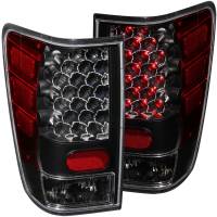 L.E.D TAIL LIGHTS BLACK - Image 1