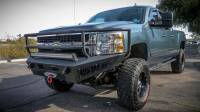 CHEVY 2500/3500 HONEYBADGER RANCHER FRONT BUMPER WITH WINCH MOUNT - Image 2