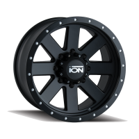 ION ALLOY MATTE BLACK/BLACK BEADLOCK 20X9 RIM - Image 1