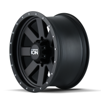 ION ALLOY MATTE BLACK/BLACK BEADLOCK 20X9 RIM - Image 2