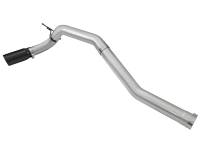 LARGE BORE HD 4" DPF-Back Stainless Steel Exhaust System w/Black Tip - Image 2