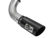 LARGE BORE HD 4" DPF-Back Stainless Steel Exhaust System w/Black Tip - Image 5