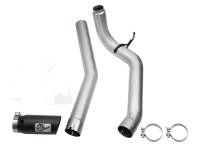 LARGE BORE HD 4" DPF-Back Stainless Steel Exhaust System w/Black Tip - Image 7