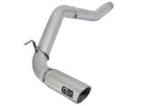 LARGE BORE HD 5" DPF-Back Stainless Steel Exhaust System w/Polished Tip - Image 1