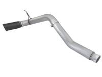 LARGE BORE HD 5" DPF-Back Stainless Steel Exhaust System w/Black Tip - Image 3