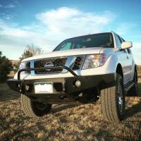 FRONTIER ALUMINUM FRONT BUMPER  ( BARE ALUMINUM ONLY ) - Image 1