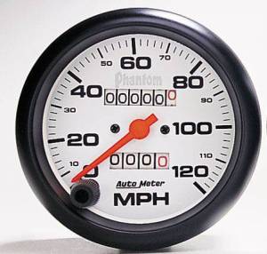 3-3/8" 120 MPH In-Dash Mechanical Speedometer
