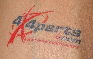 4X4 Parts - 4x4 Parts 4x4Parts.com Tattoo - Image 1