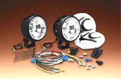 5" Black Chrome Long Range Light Kit