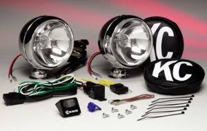 5" Chrome Long Range Light Kit