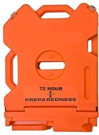 Empty 72 Hour Preparedness Container