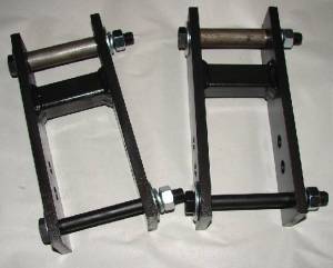 4X4 Parts - 4x4 Parts Frontier Adjustable Lift Shackles - Image 1