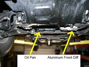 4X4 Parts - 4x4 Parts 05 to 22 Frontier and 05 to 12 Pathfider Engine Oil Pan Skid Plate - Image 3