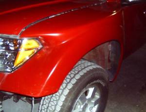 4X4 Parts - 4x4 Parts Frontier Fiberglass Front Fenders - Image 1