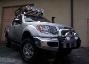 4X4 Parts - 4x4 Parts Frontier Front Bumper With Winch - Image 1