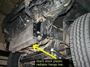 4X4 Parts - 4x4 Parts 05 to 22 Frontier and 05 to 12 Pathfinder Front Radiator Skid Plate ( NOT FOR USE WITH TRUCKS THAT HAVE FRONT DIFFERENTIAL DROP SUSPENSION LIFT ) - Image 2