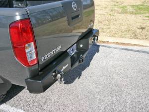 4X4 Parts - 4x4 Parts Frontier Rear Bumper with Receiver Hitch - Image 2