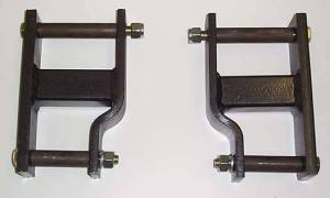4X4 Parts - 4x4 Parts Frontier Rear Lift Shackles - Image 1