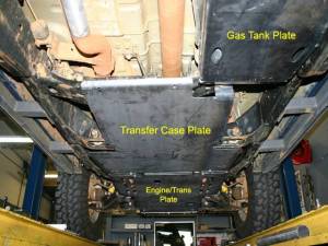 4X4 Parts - 4x4 Parts Frontier Transfer Case Skid Plate - Image 1