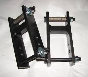 4X4 Parts - 4x4 Parts Hardbody Adjustable Lift Shackles - Image 3