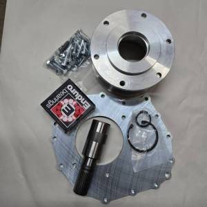 ATLAS 2 speed to NISSAN Transmission Transfer Case Adapter ( Improved and easier to install )