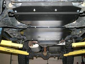 4X4 Parts - 4x4 Parts Xterra Transmission Skid Plate - Image 3