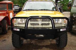 TJM Frontier Front Bull Bar ( HAS DAMAGE, PICTURES ARE IN LISTING SHOWING DAMAGE ) - Image 1