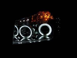 PROJECTOR HEADLIGHTS CHROME w/ HALO (CCFL) - Image 1