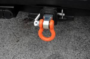Steel Hitch Receiver With D-Ring - Image 2
