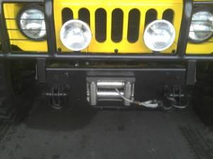 4X4 Parts - 4x4 Parts Hummer Front Winch Mount Bumper - Image 4