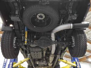 LARGE BORE HD 5" DPF-Back Stainless Steel Exhaust System w/Black Tip - Image 8