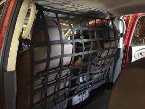 Titan Behind Front Seat Barrier Divider ( WEB NETTING ) - Image 2