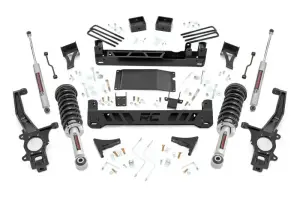 4X4 Parts - 4x4 Parts 2022 - 2024 Frontier 6" lift kit using factory struts WITH LIFTED STRUTS - Image 1