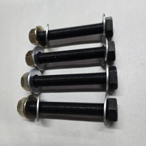 Trailing Arm Bolt Kit ( 4 same, BLACK bolts )