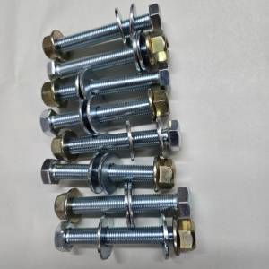 R50 Pathfinder Complete Trailing Arm Bolt Kit ( ALL 8 SILVER SAME SIZE BOLTS)